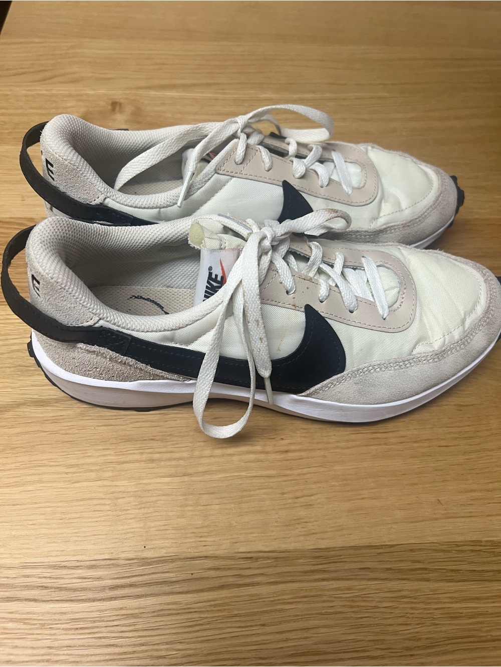 Nike Women’s White & Black Retro Runner Sneakers
